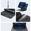 USAMS Etui ochronne z klawiaturą iPadPro 12,9 czarny/black Miaoke Series IPP12MG01 (US-BH876)