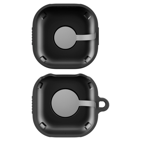 Spigen Rugged Armor, matte black - Samsung Galaxy Buds 4 Pro/4