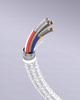INNOSTYLE POWERFLEX KABEL USB LIGHTNING MFI SZYBKIEGO ŁADOWANIA DO IPHONE KEVLAR 2M SREBRNY