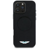 Etui Aston Martin HC FW Logo do iPhone   16 Pro Max MagSafe czarny