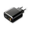 Ładowarka sieciowa McDodo, uniwersalna, szybkie ładowanie PD, 20W, 2xUSB, USB-C, LCD