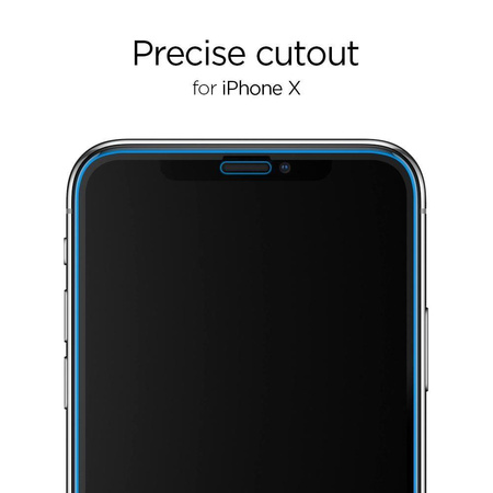 SZKŁO HARTOWANE SPIGEN GLASS FC 2-PACK IPHONE 11 PRO BLACK