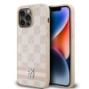 DKNY ETUI HARDCASE LEATHER CHECKERED DO IPHONE 14 PRO MAX Z PASKAMI MONO