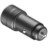 ENERGEA ŁADOWARKA SAMOCHODOWA 1XUSB 1XUSB-C PD-QC3.0 DO TELEFONÓW 38W ALU