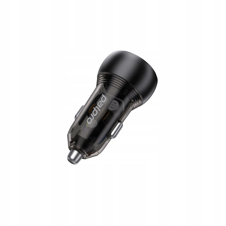 PALPRO SZYBKA ŁADOWARKA SAMOCHODOWA DO TELEFONU LAPTOPA 2X USB-C USB-A 60W