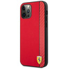 Ferrari FESAXHCP12LRE iPhone 12 Pro Max 6,7" czerwony/red hardcase On Track Carbon Stripe