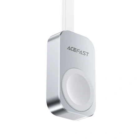 Ładowarka bezprzewodowa Acefast E21 5W do Apple Watch - srebrna