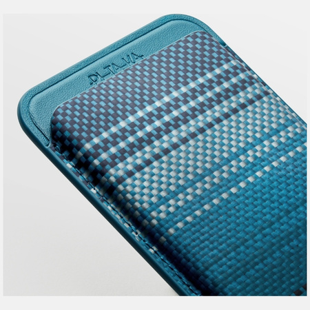 Portfel magnetyczny PITAKA Woven Wallet  MagSafe do telefonu moonrise