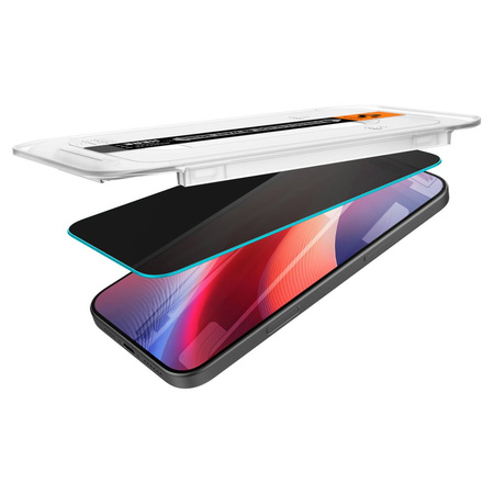 SPIGEN SZKŁO PRYWATYZUJĄCE GLAS.TR EZ FIT DO IPHONE 16 PRO PRIVACY 2-PACK