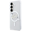 Etui Karl Lagerfeld IML KC Script MagSafe do Samsung Galaxy S26 Plus przezroczysty