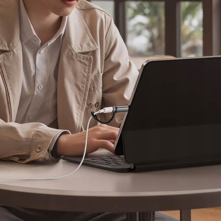 MCDODO ADAPTER PRZEJŚCIÓWKA USB-C USB TYP C DO LIGHTNING IPHONE 60W MIERNIK