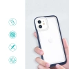 HURTEL ETUI POKROWIEC DO IPHONE 12 3IN1 Z RAMKĄ OCHRONA PRZED ZARYSOWANIAMI