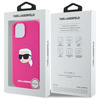 KARL LAGERFELD ETUI DO IPHONE 15 6.1 HARDCASE SILICONE KARL HEAD DO MAGSAFE