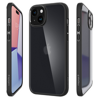 SPIGEN ULTRA HYBRID IPHONE 15 FROST BLACK