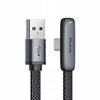 MCDODO KABEL USB-C KĄTOWY SZYBKIE ŁADOWANIE USB TYP C 6A 100W CZARNY 1M