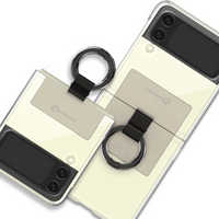 WHITESTONE CLEAR CASE RING GALAXY Z FLIP 4 BEIGE