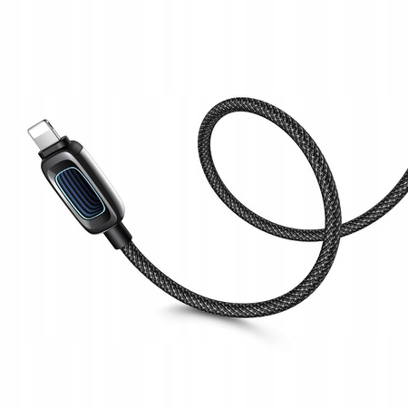 MCDODO KABEL USB-C LIGHTNING SZYBKIE ŁADOWANIE DO IPHONE PD 36W CZARNY 1M