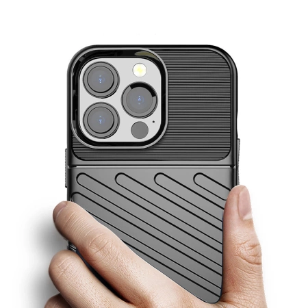 HURTEL CASE POKROWIEC DO IPHONE 13 PRO ELASTYCZNY ANTYPOŚLIZGOWY WYTRZYMAŁY