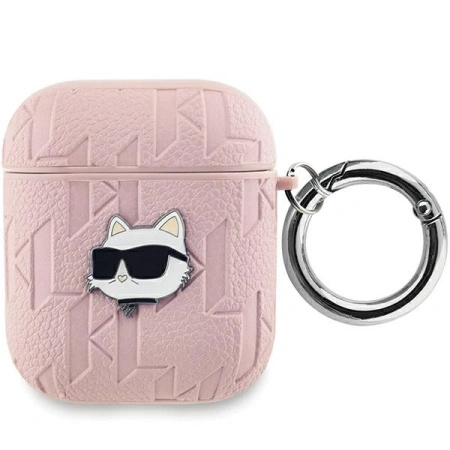 KARL LAGERFELD ETUI POKROWIEC DO AIRPODS 1 2 MONOGRAM CHOUPETTE NA PREZENT