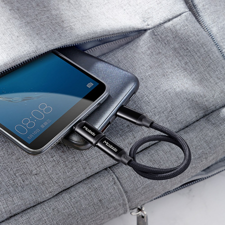 Adapter do telefonu Mcdodo Przejściówka USB -C  do Micro USB  czarny
