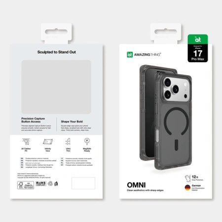 AMAZINGTHING ETUI OMNI DO IPHONE 17 PRO MAX KOMPAATYBILNE Z MAGSAFE