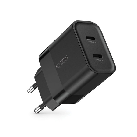 TECH-PROTECT C20W ŁADOWARKA 2-PORTOWA PD20W DO SMARTFONÓW I TABLETÓW