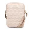Guess Torba GUTB10QLPK 10" różowa/pink Quilted Tablet Bag