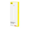Rysik z aktywną końcówką Baseus Smooth Writing 2 Overseas Edition do iPad z kablem USB-C i wymienną końcówką - biały