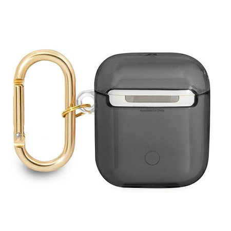 Guess  GUA2HHTSK AirPods cover czarny/black Strap Collection