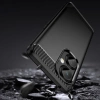 Carbon Case etui OnePlus Nord CE 3 elastyczny silikonowy karbonowy pokrowiec czarne