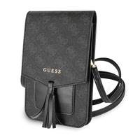 GUESS TOREBKA GUWBSQGBK DO TELEFONÓW SAFFIANO Z WYSOKIEJ JAKOŚCI MATERIAŁEM
