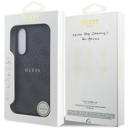 GUESS ETUI 4G RING CLASSIC LOGO DO SAMSUNG GALAXY S25 EDGE MAGSAFE