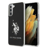 Etui U.S. Polo Assn. Shiny Big Logo na Samsung Galaxy S21 - czarne