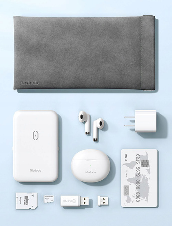 Mcdodo phone accessory case, clip closure, waterproof, (L), Grey