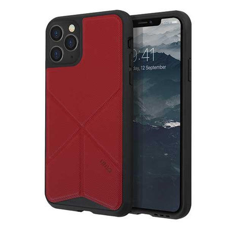 Etui Uniq Transforma na iPhone 11 Pro - czerwone