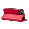 Magnet Fancy Case etui iPhone 14 Pro Max pokrowiec z klapką portfel podstawka czerwone