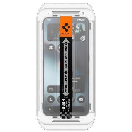 SPIGEN SZKŁO HARTOWANE GLAS.TR EZ FIT DO NOTHING PHONE 3 2-PACK