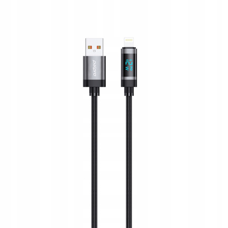 PALPRO KABEL USB-A LIGHTNING SZYBKIE ŁADOWANIE DO APPLE IPHONE 12 13 14 1M