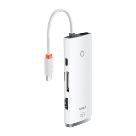 BASEUS LITE SERIES HUB USB C 2X USB 3.0 PD HDMI 1.4 SD TF DO LAPTOP TELEFON