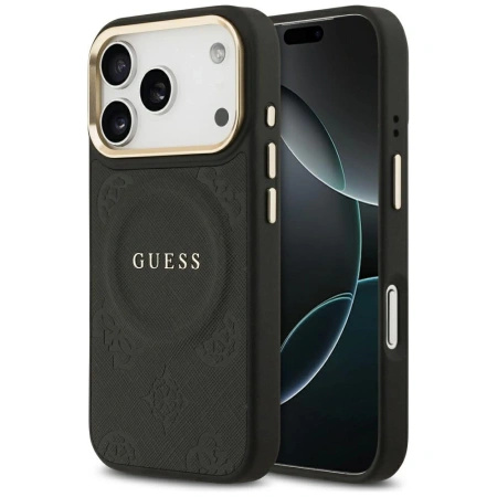 GUESS ETUI PEONY HOT STAMP MAGSAFE DO IPHONE 17 PRO CASE MAGNETYCZNE