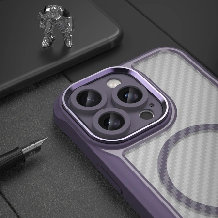 HURTEL ETUI SILIKONOWE LEADING SERIES DO MAGSAFE DO IPHONE 16 PRO MAX PEŁNA