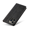 Magnet Strap Case etui iPhone 14 Pro pokrowiec z klapką portfel mini smycz podstawka czarne
