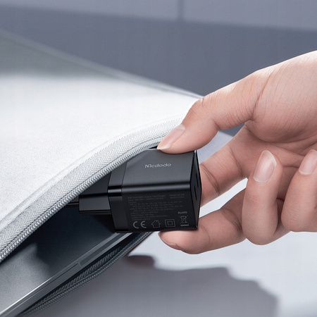 £adowarka do telefonu, szybkie ³adowanie, USB-C 2x 20W, do iPhone 14, Mcdodo