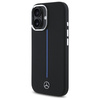 MERCEDES ETUI DO IPHONE 16 6.1 HARDCASE SILIKONOWE DO MAGSAFE BLUE STRIPE