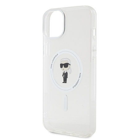 KARL LAGERFELD POKROWIEC HARDCASE DO IPHONE 15 PLUS 14 PLUS 6.7 Z IKONIKIEM