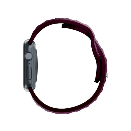 42/44/45/46/49 mm Mulberry (big) - 3mk Silicone Watch Strap for Apple