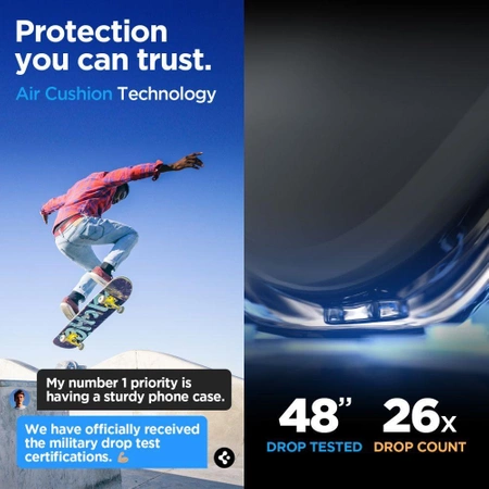 Etui Spigen Rugged Armor na Samsung Galaxy A15 4G / 5G - czarne
