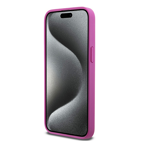 DKNY ETUI HARDCASE DO IPHONE 15 PRO MAX 6.7 DO MAGSAFE SKÓRA MONOGRAM LOGO