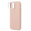 Etui Uniq Lino na iPhone 14 Plus - różowe