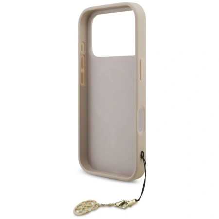 GUESS ETUI 4G CHARMS COLLECTION MAGSAFE DO IPHONE 17 PRO Z LUKSUSOWYM
